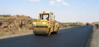 Asphalting Roads